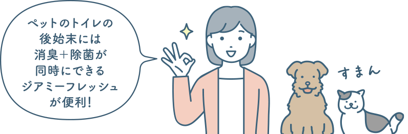 嘔吐などの処理に